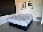 Bed, twee persoons, Huis en Inrichting, Slaapkamer | Bedden, Ophalen, Zwart, Tweepersoons, 140 cm
