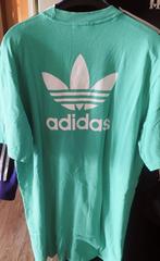 Adidas color t shirt jurkje turquoise/mint, Blauw, Zo goed als nieuw, Boven de knie, Ophalen