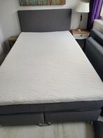 Nieuwe boxspring 1.20 - 2.00 m met topmatras, Huis en Inrichting, Ophalen, Zo goed als nieuw, Twijfelaar, 120 cm