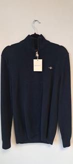 GANT Half-Zip Trui - Evening Blue - Maat M - Nieuw, Kleding | Heren, Truien en Vesten, -, GANT, -, Nieuw