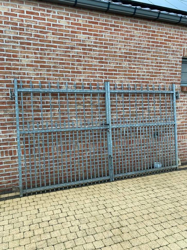 Sierpoort lengte 3.2 meter, Tuin en Terras, Tuinpoorten, Zo goed als nieuw, Schuifpoort, 150 tot 200 cm, 200 cm of meer, Ophalen of Verzenden