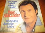 Peter Alexander: Der Papa wird`s schon richten, Ophalen of Verzenden, Zo goed als nieuw, Pop, Single