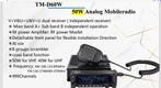 Tyt TM-D60W 50W Dual Band Transceiver Cross Band AI Noise, Verzenden, Nieuw, Zender en Ontvanger
