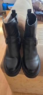 Zwarte laarzen met rits maat 37, Ophalen, Hoge laarzen, Zwart, Nieuw