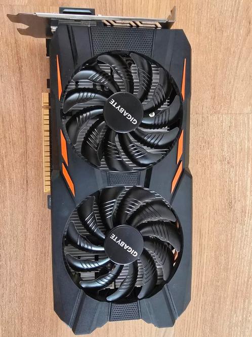 Gigabyte GeForce GTX 1050 Ti Windforce OC 4G, Computers en Software, Videokaarten, Gebruikt, Nvidia, PCI-Express 3.0, GDDR5, HDMI