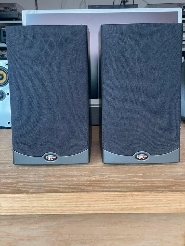 Klipsch ref. IV RB51, Audio, Tv en Foto, Luidsprekers, Gebruikt, Front, Rear of Stereo speakers, Overige merken, Ophalen