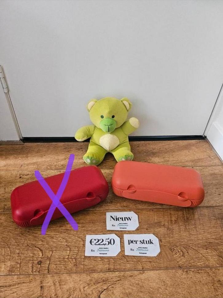 * Tupperware nieuwe eierdoos voor 10 eieren, Huis en Inrichting, Keuken | Tupperware, Nieuw, Bus of Trommel, Oranje, Rood, Ophalen of Verzenden