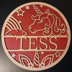 Naambord op maat, Ophalen of Verzenden, Nieuw, Wanddecoratie