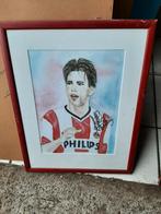 Ruud van Nistelrooy Aquarel met Handtekening, Ophalen of Verzenden