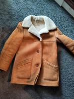 Vintage lammy coat maat XS/S, Ophalen of Verzenden, Gedragen, Maat 36 (S), Bruin