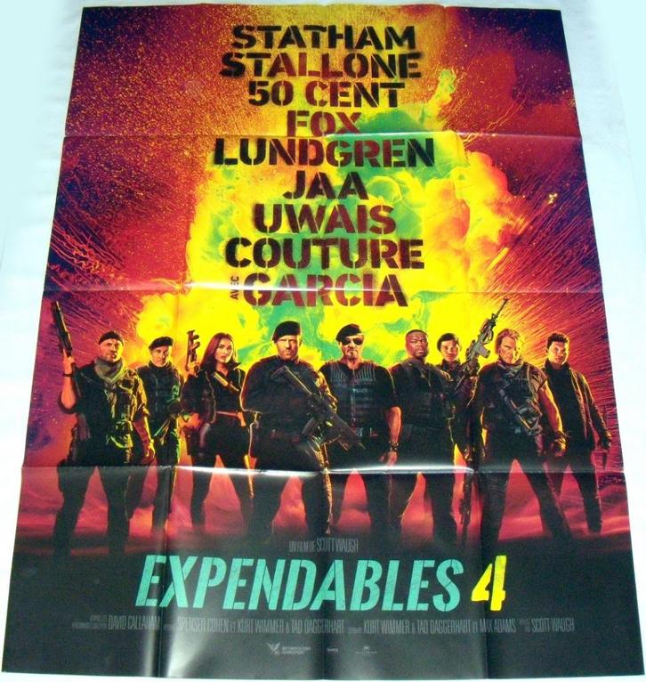 THE   EXPENDABLES  4      filmposter., Verzamelen, Posters, Nieuw, Film en Tv, Deurposter of groter, Verzenden