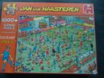 voetbalvrouwen Ek  1000 st.  legpuzzel compleet, Ophalen of Verzenden, 500 t/m 1500 stukjes, Zo goed als nieuw, Legpuzzel