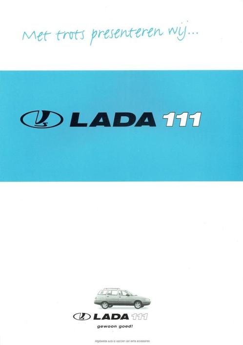Folder Lada 111 (ca.2001), Boeken, Auto's | Folders en Tijdschriften, Zo goed als nieuw, Overige merken, Verzenden
