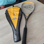 Dunlop squashracket, Ophalen of Verzenden, Met hoes, Zo goed als nieuw