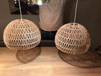 Mooie tafellampen, 2st, crème, zgan, Huis en Inrichting, Lampen | Lampenkappen, 25 tot 50 cm, Rond, Ophalen of Verzenden, Zo goed als nieuw