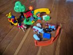 Playmobil 123 boerderij metboer paard en wagen vee hond, Ophalen, Zo goed als nieuw