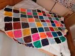 Vrolijke handgehaakte sprei, Huis en Inrichting, Woonaccessoires | Plaids en Woondekens, Ophalen, Zo goed als nieuw