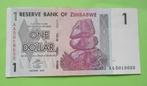 Zimbabwe 1 Dollar 2007, Los biljet, Ophalen of Verzenden, Zimbabwe