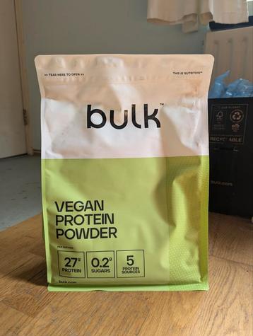 Bulk vegan proteïne poeder 2,5 KG naturel ongeopend beschikbaar voor biedingen