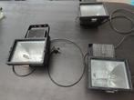 Buiten lampen projector 3 x  voor gebouwen te belichten, Ophalen, Zo goed als nieuw