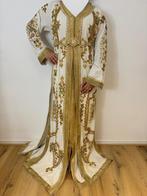 Te koop; Witte takshita/marokkaanse jurk maat M- kleine XL, Kleding | Dames, Gelegenheidskleding, Overige typen, Maat 46/48 (XL) of groter