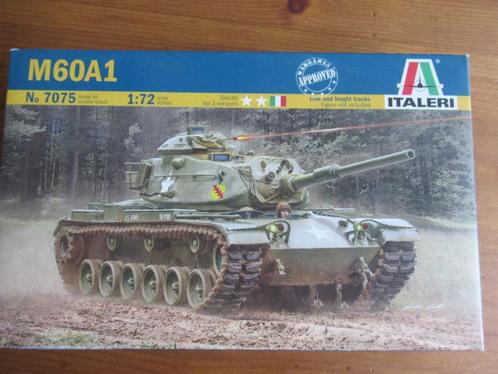 M60A1 (Italeri 1/72), Hobby en Vrije tijd, Modelbouw | Auto's en Voertuigen, Nieuw, Tank, 1:50 of kleiner, Italeri, Ophalen of Verzenden