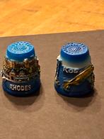 Twee vingerhoeden van Rhodos en Kos, Ophalen of Verzenden, Nieuw, Buitenland