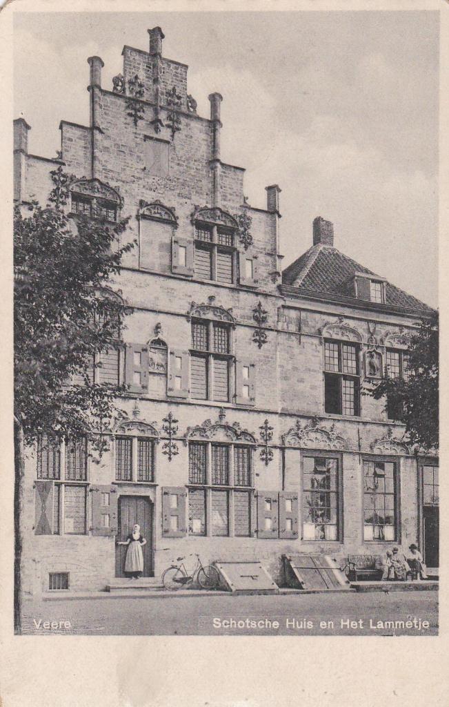 veere diverse 4x oudere ansichten, Verzamelen, Ansichtkaarten | Nederland, Noord-Brabant, Voor 1920, Ophalen of Verzenden