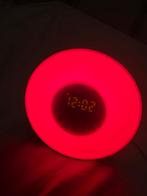 Digitale Wekker met Kleurverandering, Ophalen of Verzenden, Nieuw, Digitaal, Wekker of Tafelklok