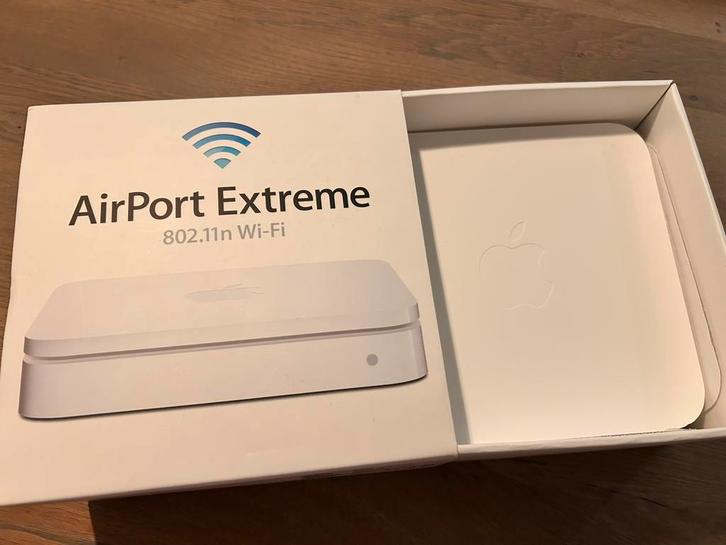 Apple Airport Extreme, Computers en Software, Netwerk switches, Gebruikt, Ophalen