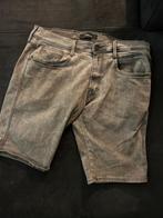 Leuke Shorts Jeans Replay zo goed als nieuw Maat 36 Slim fit, Overige jeansmaten, Ophalen of Verzenden, Zo goed als nieuw, Grijs