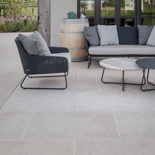 Echte NATUURSTEEN TEGELS TERRASTEGELS Buiten vloeren!, Tuin en Terras, Tegels en Klinkers, Nieuw, Terrastegels, Natuursteen, 10 m² of meer