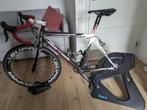 Garnelli Luciano maat 56 Full Carbon Racefiets met Shimano U, Overige merken, Meer dan 20 versnellingen, Carbon, Gebruikt