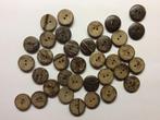 K20) Aanbieding originele houten knopen 1.5cm nu 10 voor 1,5, Verzenden, Nieuw, Knoop of Knopen