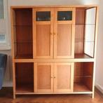 Massief kersenhouten servieskast, Ophalen, 150 tot 200 cm, 150 tot 200 cm, Met deur(en)