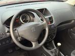 Peugeot 206 + 1.1 XR, Auto's, Peugeot, Voorwielaandrijving, Gebruikt, Zwart, 4 cilinders