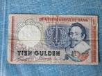 Hugo de Groot 10 gulden, Postzegels en Munten, Bankbiljetten | Nederland, Ophalen of Verzenden, 10 gulden, Los biljet