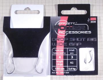 Kant en klare dropshot - onderlijnboekjes van DAM Effzett beschikbaar voor biedingen