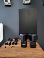 Bose Acoustimass speakerset met ophangbeugels, Audio, Tv en Foto, Luidsprekers, Gebruikt, Ophalen of Verzenden, 60 tot 120 watt