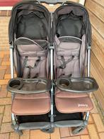 Joovy Kooper X2 Dubbele Buggy - Antraciet - Duo Buggy, Kinderen en Baby's, Ophalen, Overige merken