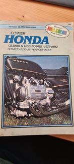 HONDA GL 1000 1100 1975 - 1982. CLYMER, Motoren, Handleidingen en Instructieboekjes, Honda