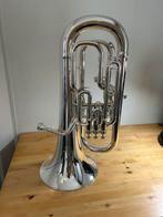 Euphonium Besson BE 165-2-0 verzilverd 4 ventielen, Muziek en Instrumenten, Blaasinstrumenten | Tuba's, Nieuw, Euphonium of Tenortuba