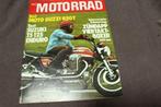 das Motorrad febr. 1975 Guzzi 850T Suzuki TS125 Simson GS, Ophalen of Verzenden, Gelezen