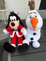 Disney kerstknuffels olaf en goofy, Kinderen en Baby's, Speelgoed | Knuffels en Pluche, Ophalen of Verzenden, Zo goed als nieuw