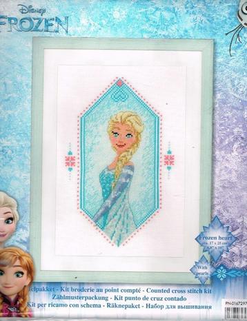 Cado aanbieding frozen borduurpakket, frozen heart 299 beschikbaar voor biedingen
