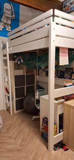 Extra Hoge Hoogslaper met Boekenplank & Veilige Rand, Huis en Inrichting, Slaapkamer | Stapelbedden en Hoogslapers, Ophalen, Eenpersoons