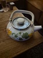 Villeroy en Bosch Fluitketel met Bloemenmotief, Huis en Inrichting, Ophalen of Verzenden, Gebruikt