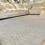 Fluffy wave - utra soft beige vloerkleed - fotoshoot, Ophalen, Beige, 150 tot 200 cm, 200 cm of meer