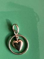14 karaat goud hanger (hartje), Ophalen of Verzenden, Zo goed als nieuw, Hart, Goud