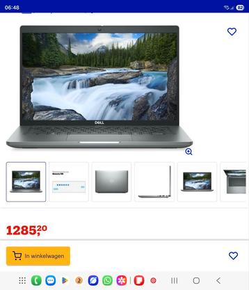 DELL Latitude 5450 laptop 14",i5 Ultra, 16GB RAM, 512GB SSD  beschikbaar voor biedingen
